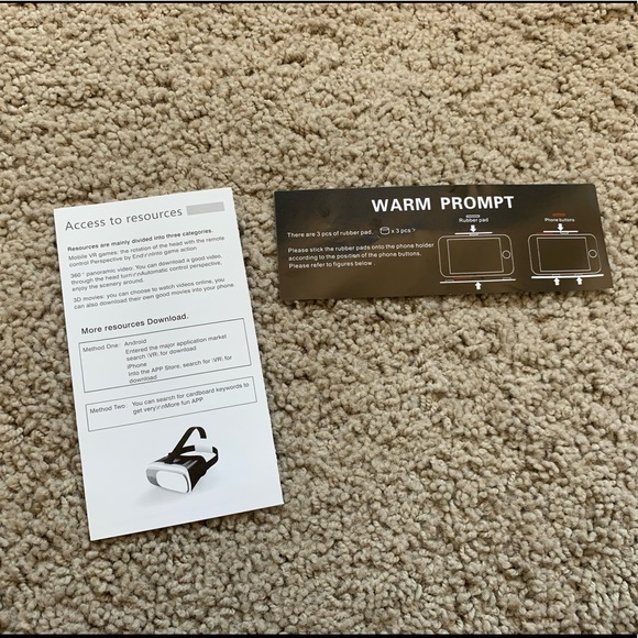 Smartphone/IPhone compatible VR Set - Picture 5 of 7